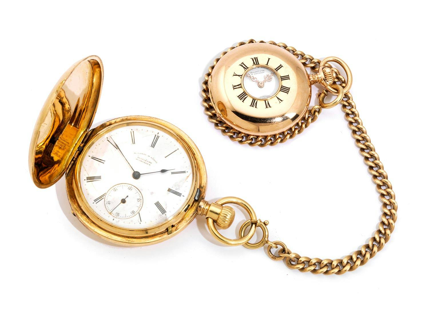 Detailabbildung: Paar Taschenuhren