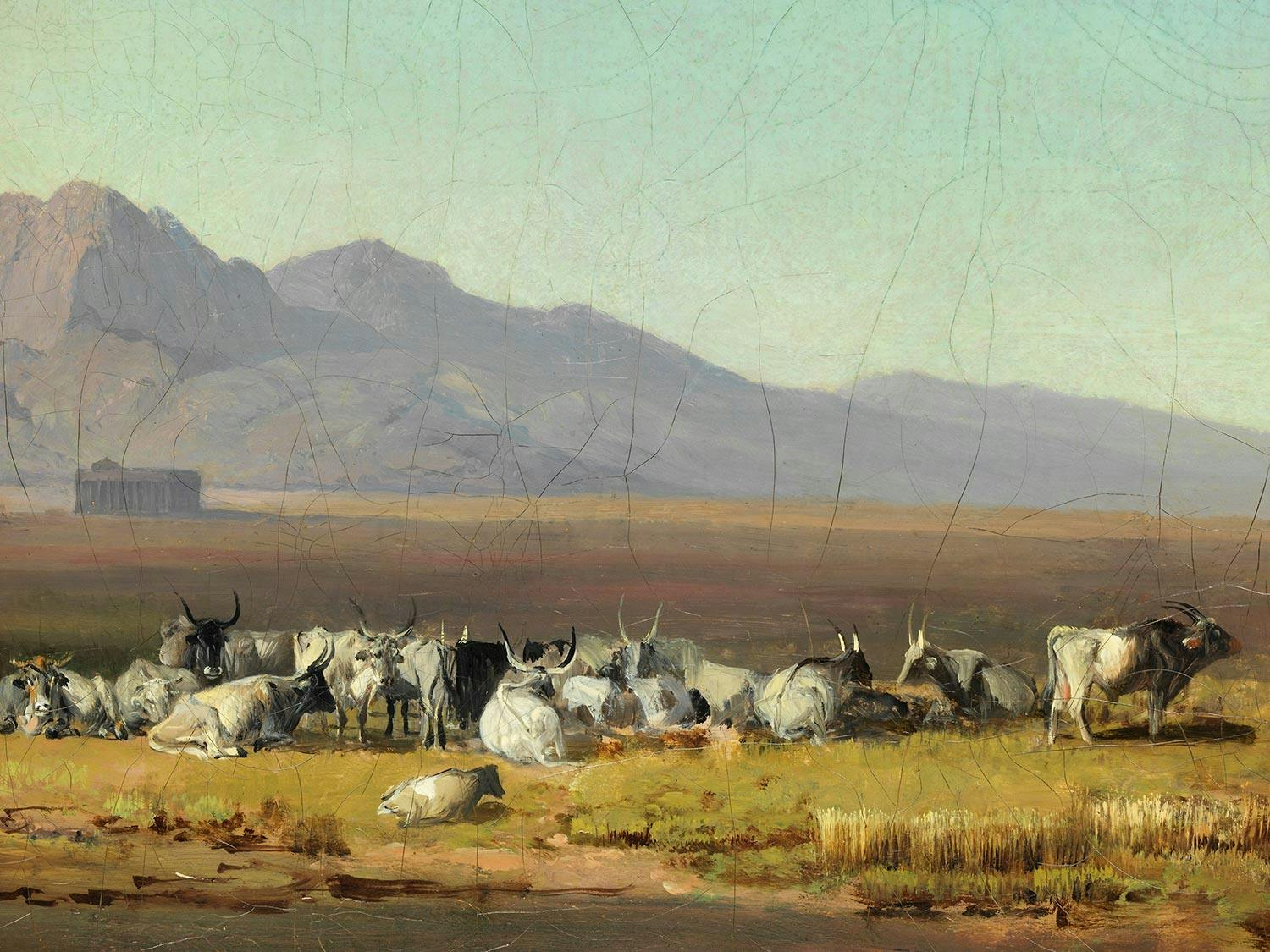 Detailabbildung: Heinrich Bürkel, 1802 Pirmasens – 1869 München, zug.