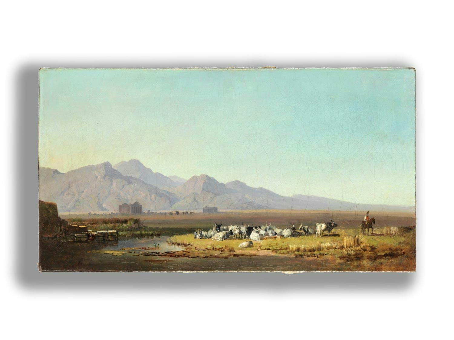 Detailabbildung: Heinrich Bürkel, 1802 Pirmasens – 1869 München, zug.