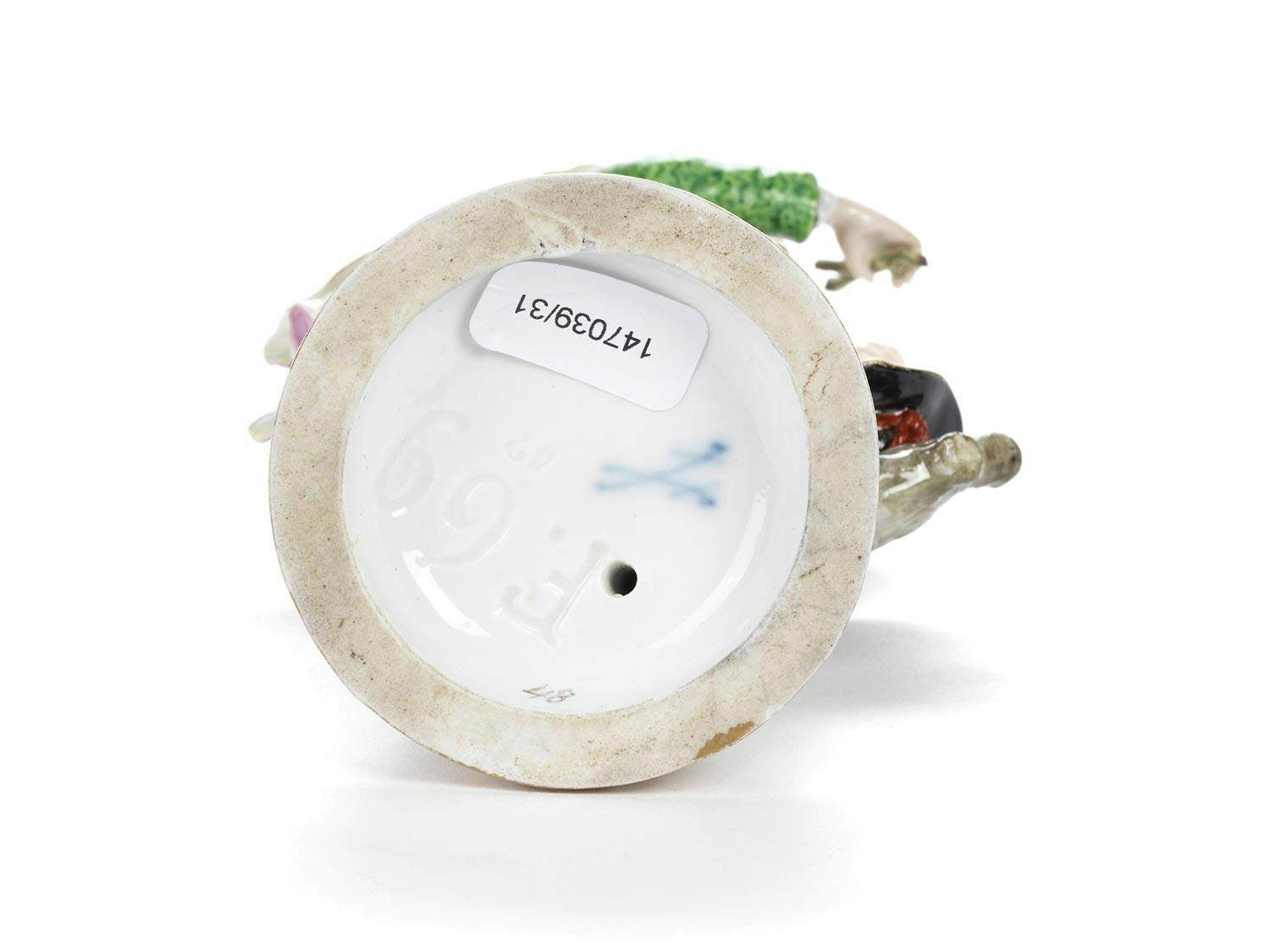 Detailabbildung: Meissener Porzellanfigur