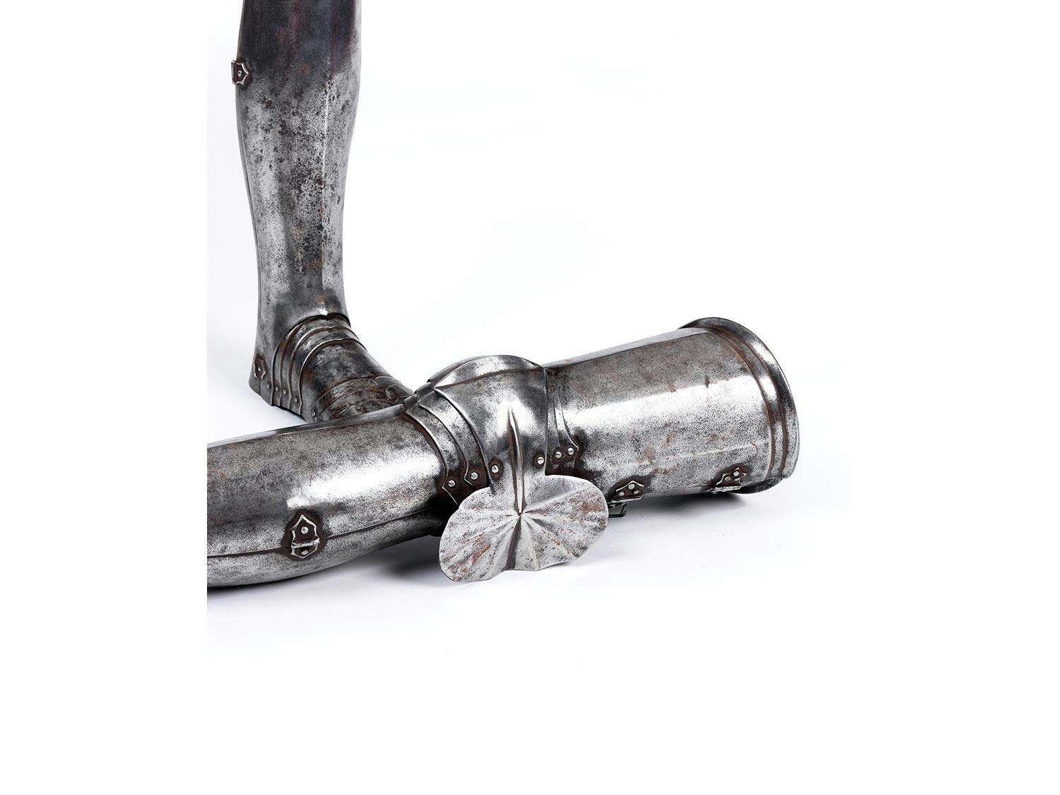 Detailabbildung: Paar Beinschutzteile