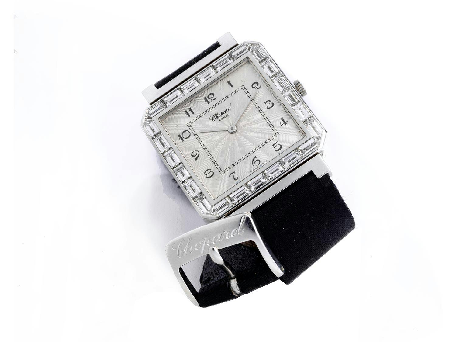 Detailabbildung: Chopard-Diamant-Herrenarmbanduhr