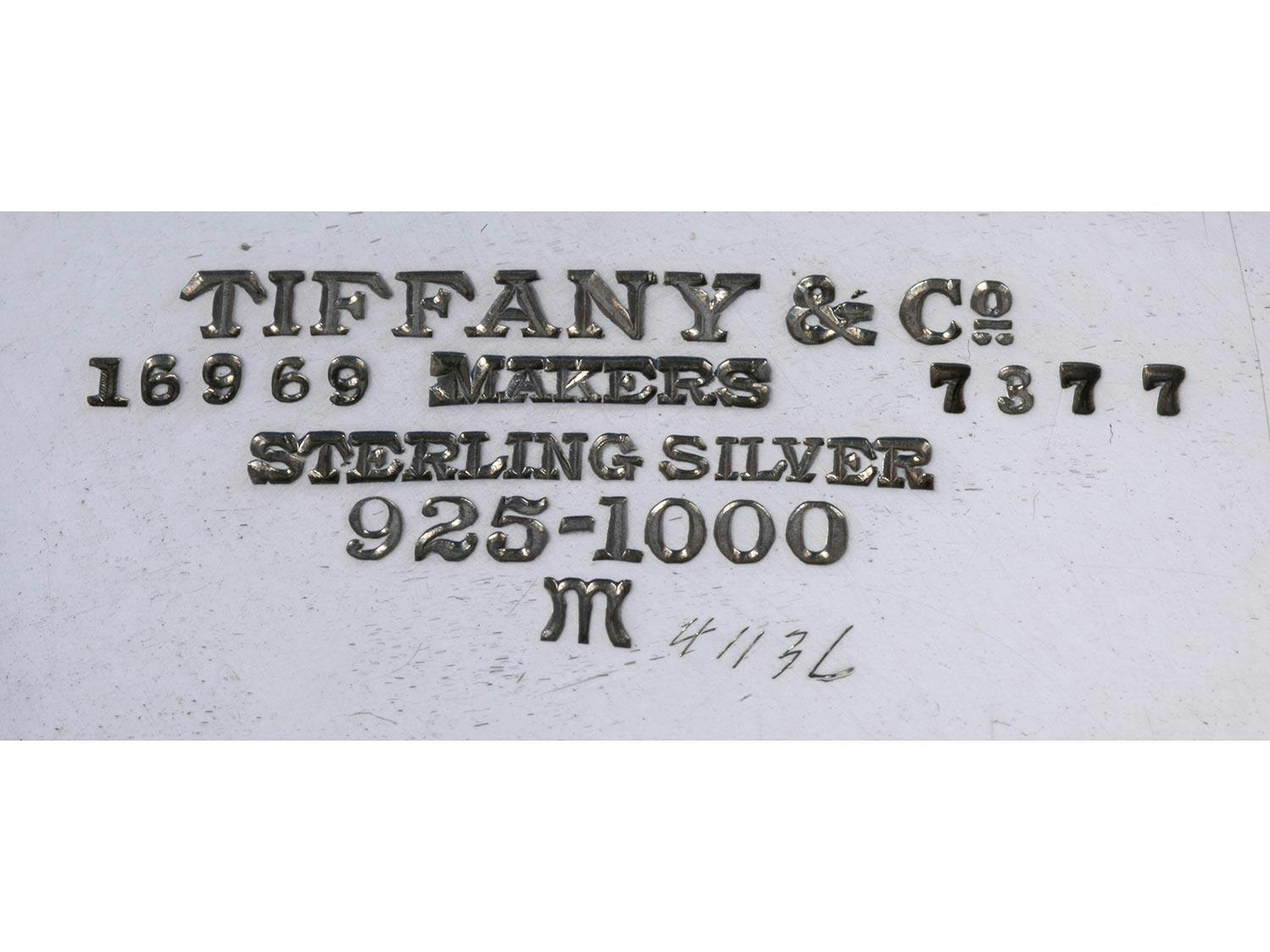 Detailabbildung: Tiffany Silberschale