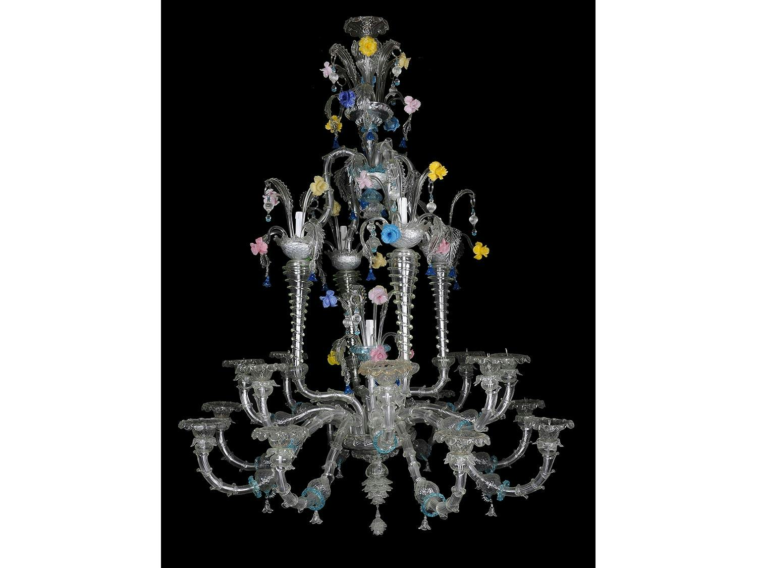 Großer imposanter Murano-Kronleuchter