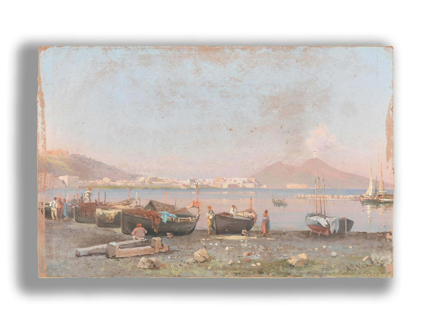 Detailabbildung: Antonio Sminck Pitloo, 1791 Arnheim – 1837 Neapel