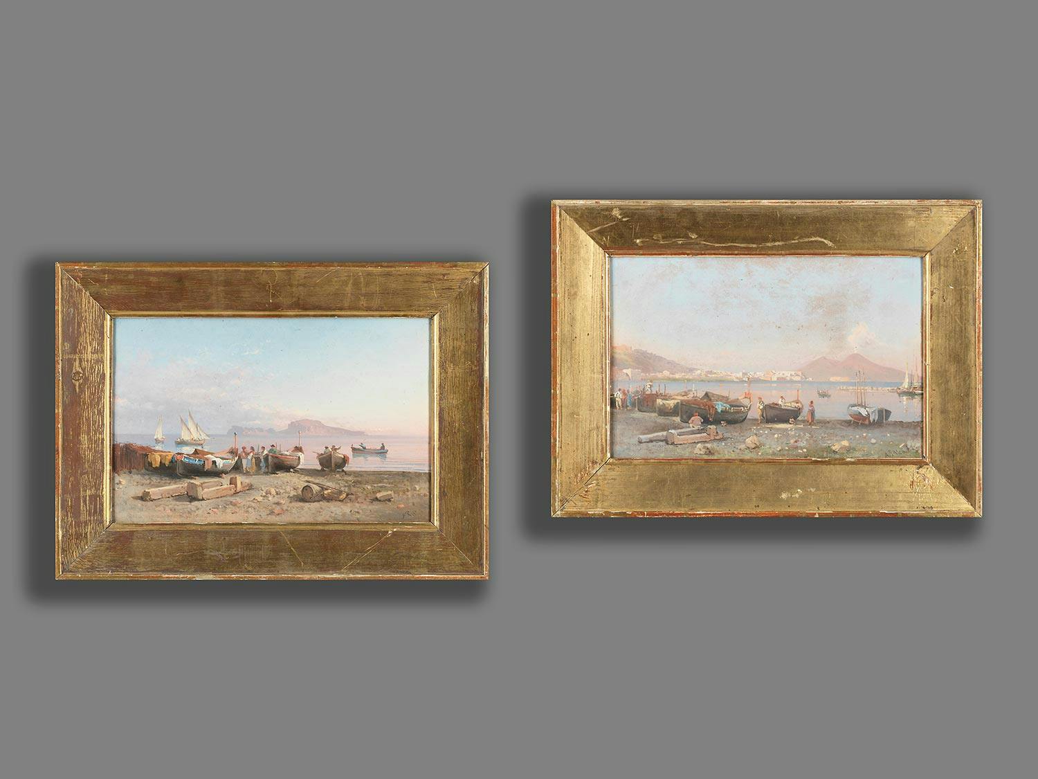 Detailabbildung: Antonio Sminck Pitloo, 1791 Arnheim – 1837 Neapel