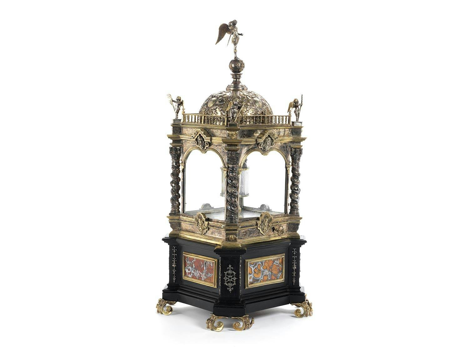 Detailabbildung: Barockes Reliquiar