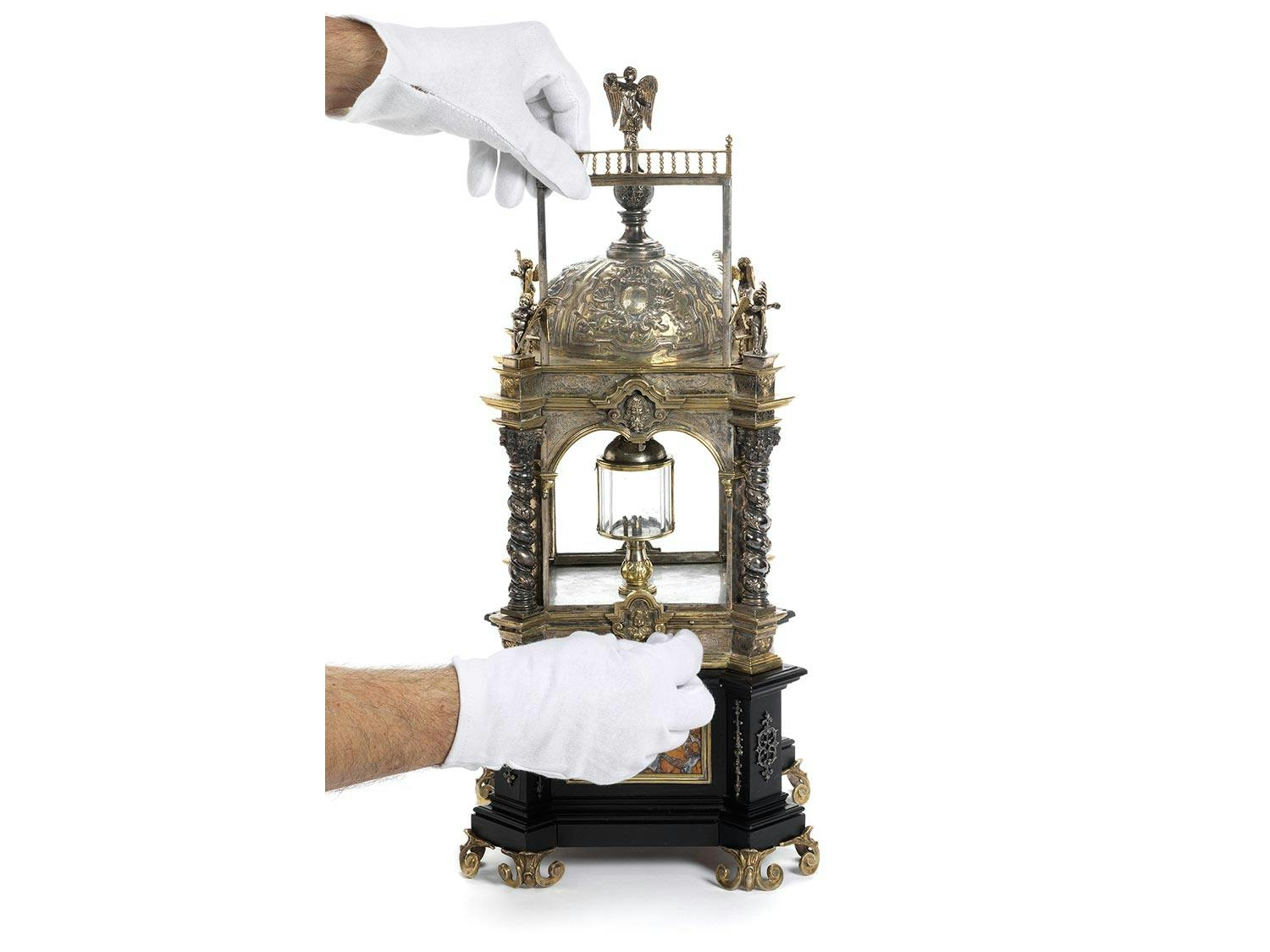 Detailabbildung: Barockes Reliquiar