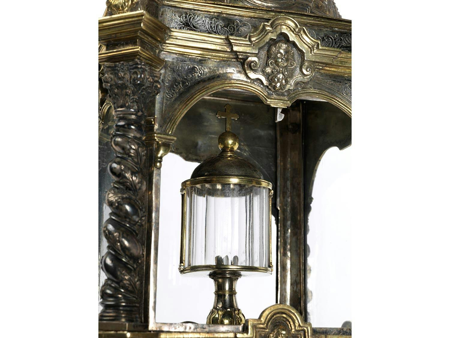 Detailabbildung: Barockes Reliquiar