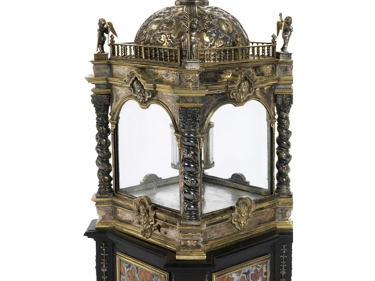 Detailabbildung: Barockes Reliquiar