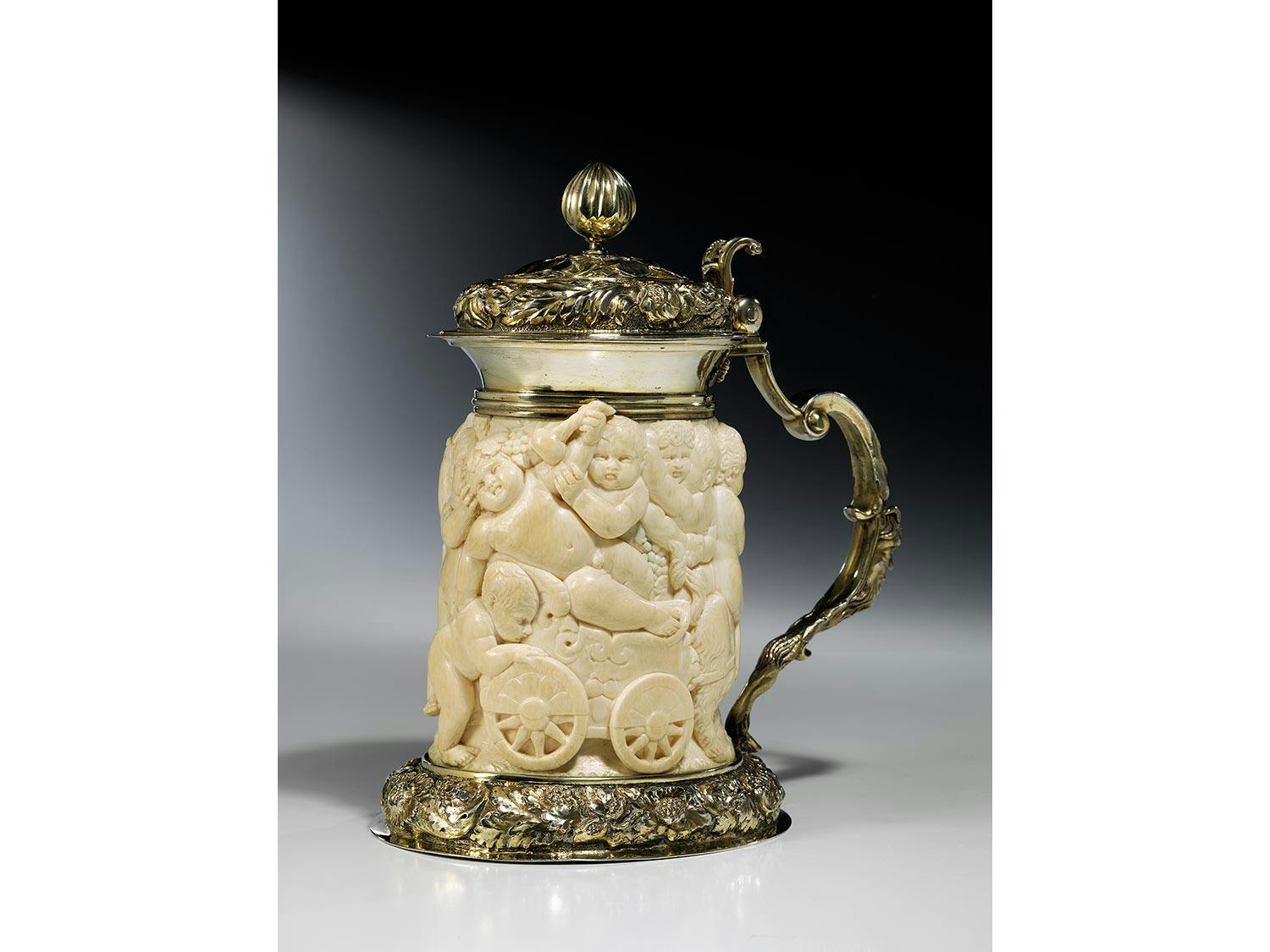 Detailabbildung: Humpen mit Kinderbacchanal