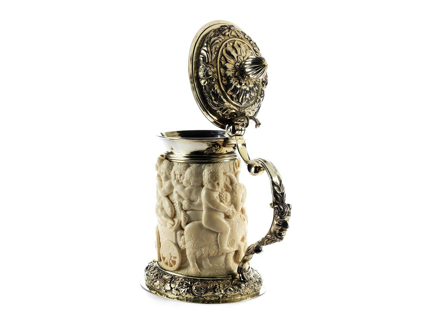 Detailabbildung: Humpen mit Kinderbacchanal