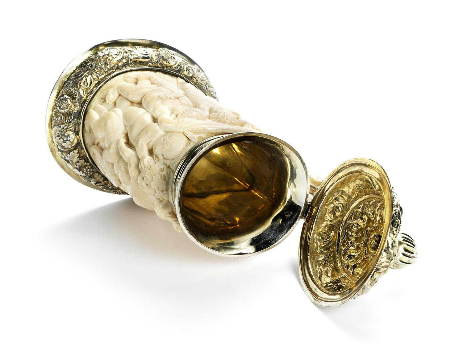 Detailabbildung: Humpen mit Kinderbacchanal