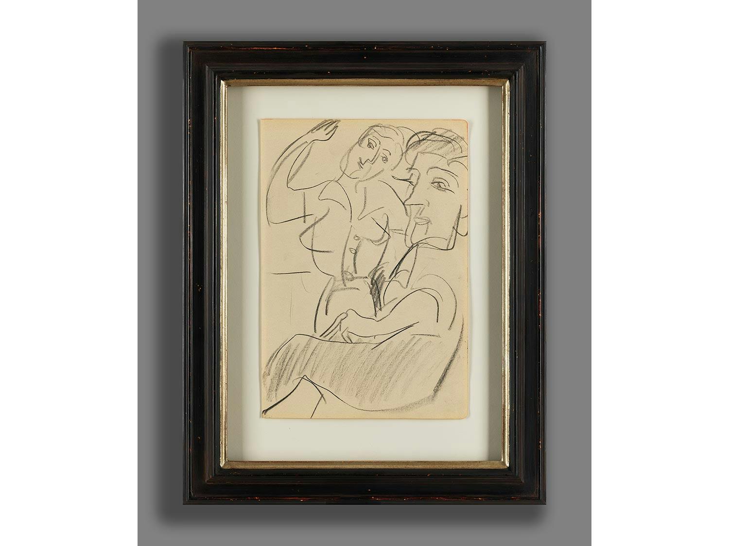 Detailabbildung: Ernst Ludwig Kirchner, 1880 Aschaffenburg – 1938 Frauenkirch/ Davos