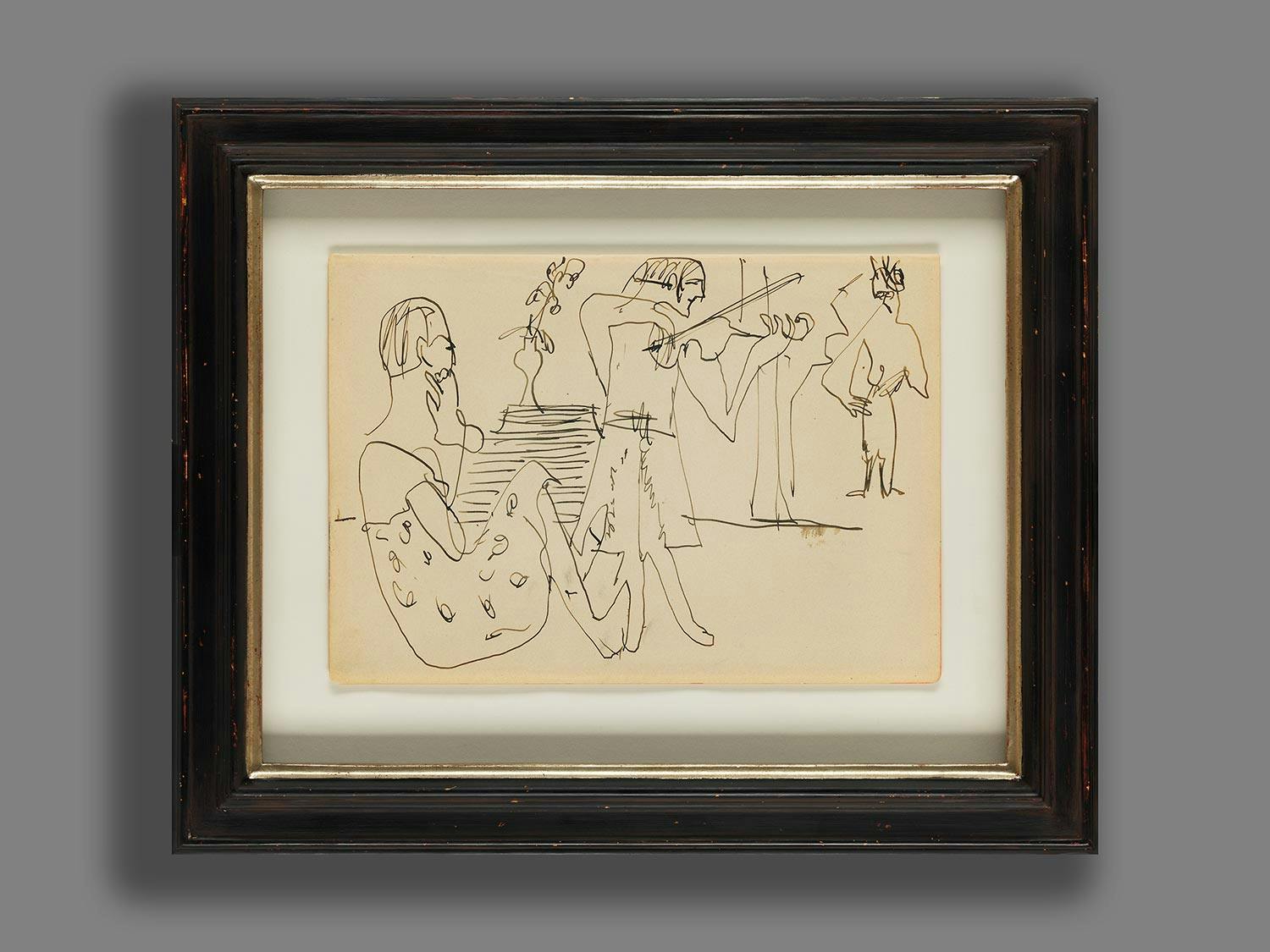 Detailabbildung: Ernst Ludwig Kirchner, 1880 Aschaffenburg – 1938 Frauenkirch/ Davos