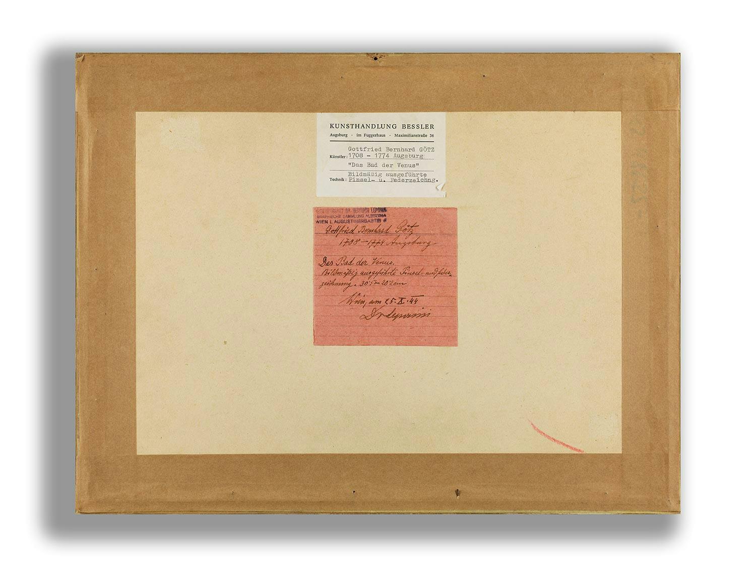 Detailabbildung: Gottfried Bernhard Götz, 1708 Velehrad, Mähren – 1774 Augsburg, zug.