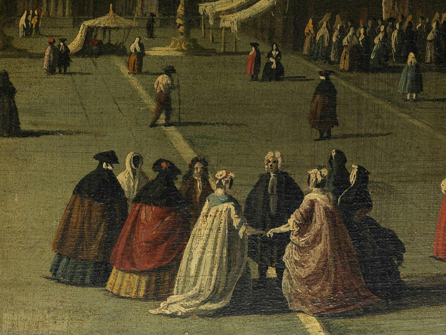 Detailabbildung: Bernardo Canal, 1674 Venedig – 1744 ebenda