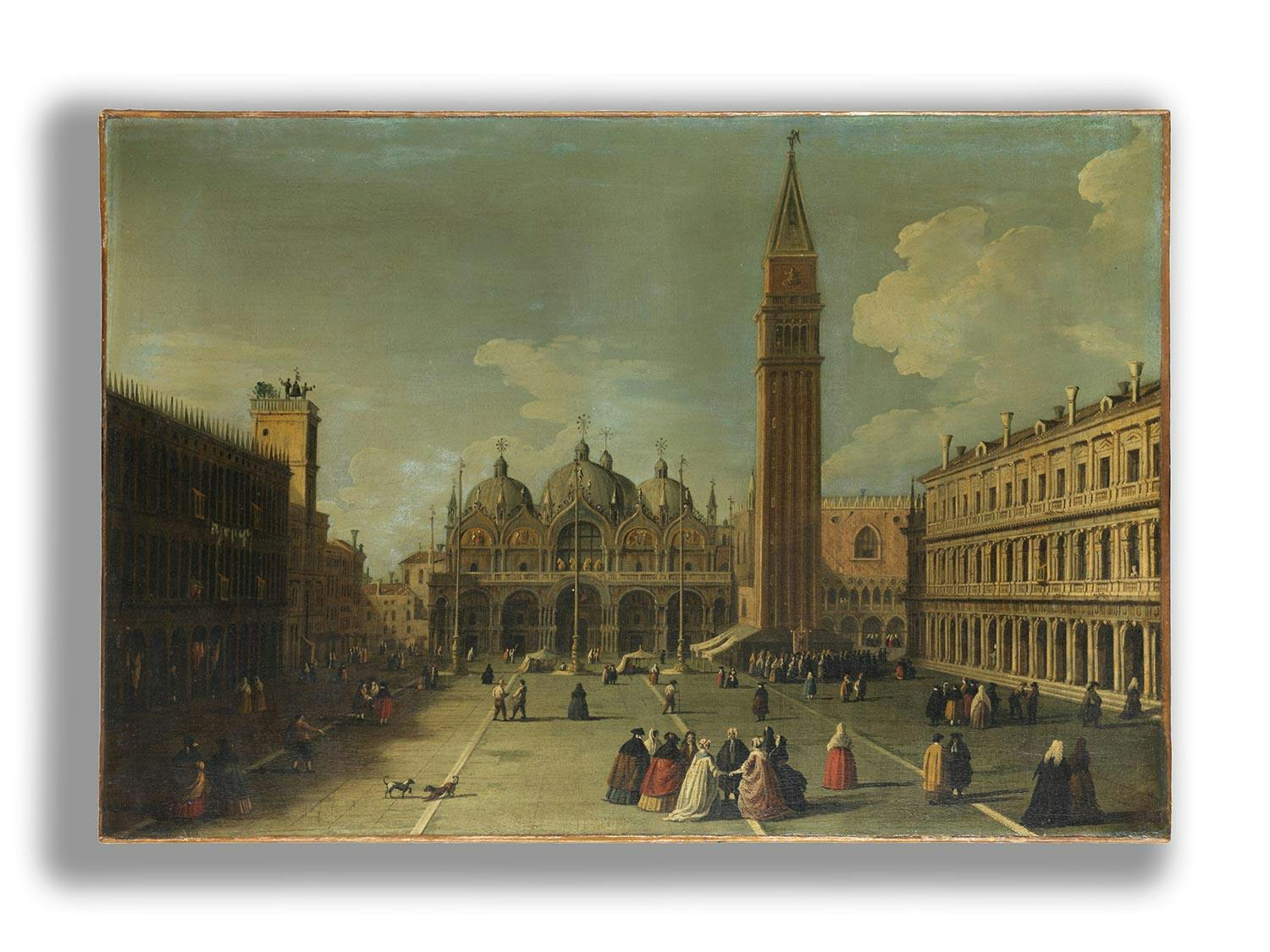 Detailabbildung: Bernardo Canal, 1674 Venedig – 1744 ebenda