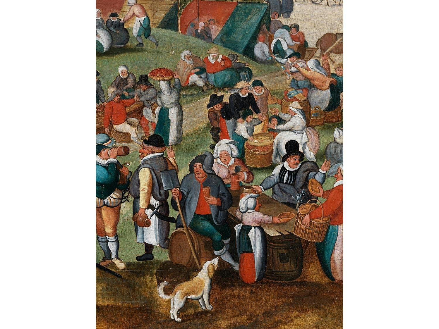 Detailabbildung: Marten van Cleve d. Ä., 1527 Antwerpen – 1581 ebenda, zug.