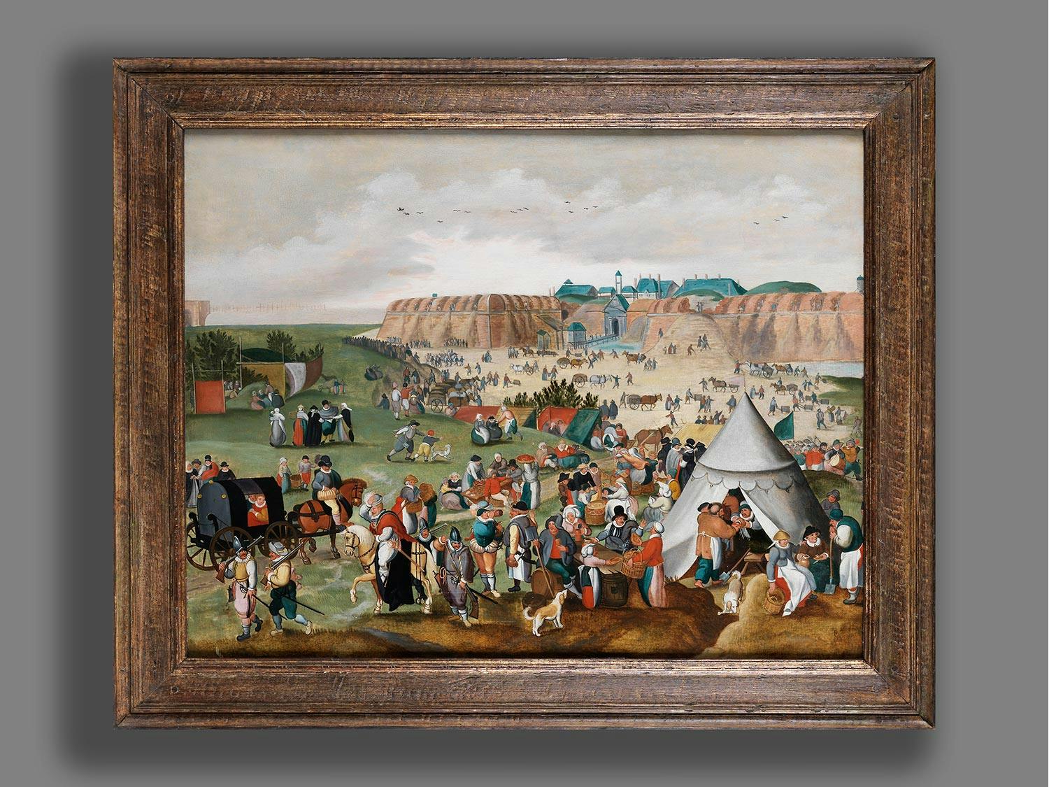 Detailabbildung: Marten van Cleve d. Ä., 1527 Antwerpen – 1581 ebenda, zug.