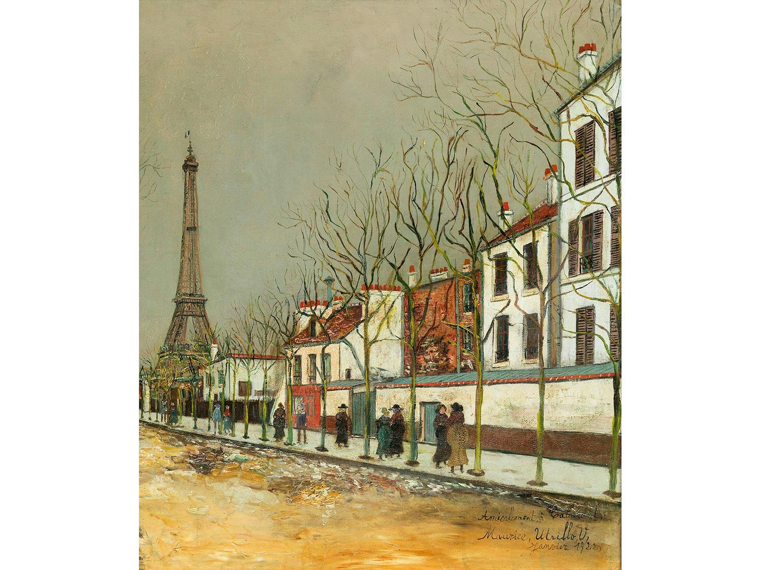 Detailabbildung: Maurice Utrillo, 1883 Paris – 1955 Dax