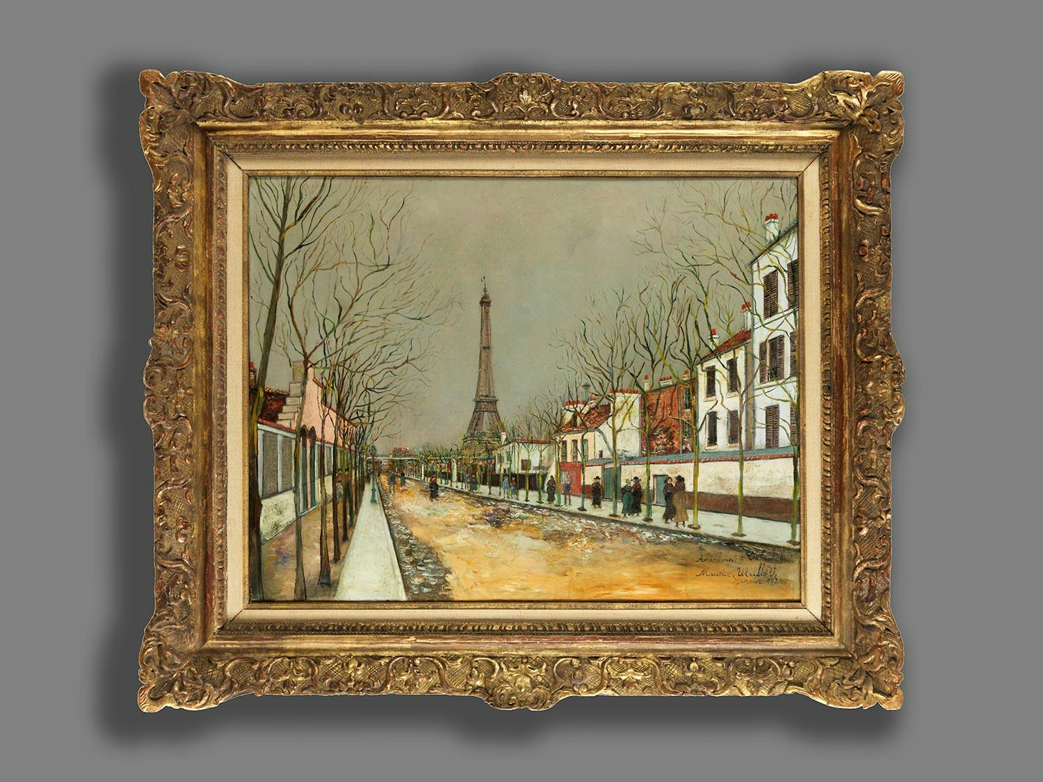 Detailabbildung: Maurice Utrillo, 1883 Paris – 1955 Dax