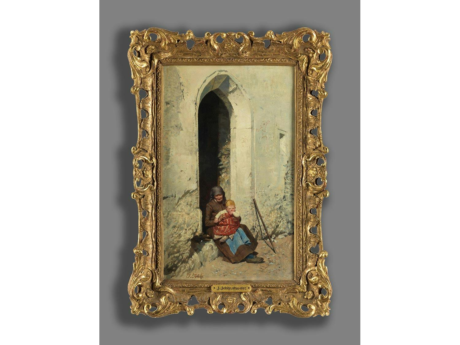 Detailabbildung: Jacob Jehly, 1854 Bludenz, Kaisertum Österreich – 1897 ebenda