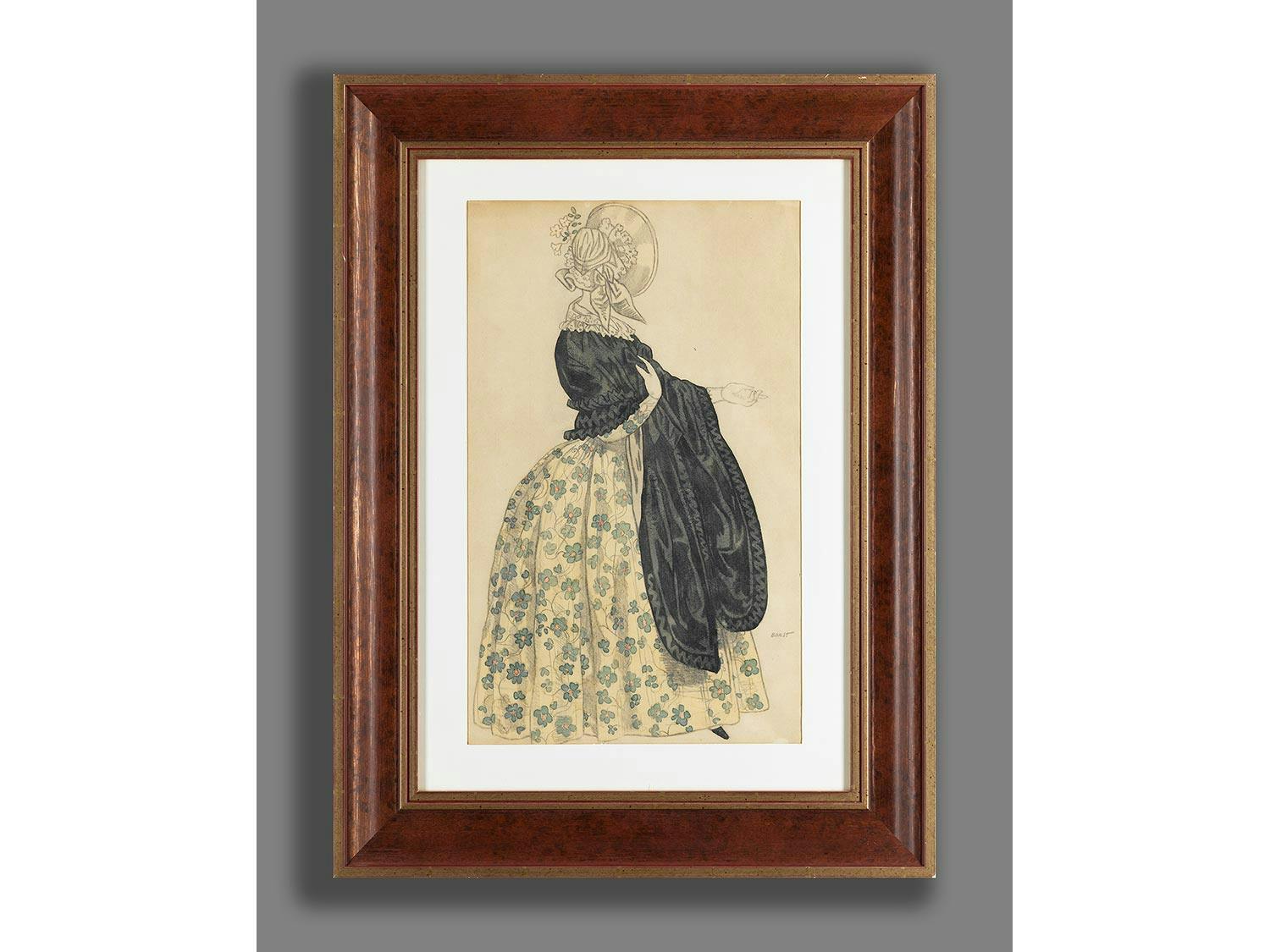 Detailabbildung: Léon Bakst, 1866 Grodno – 1924 Rueil-Malmaison