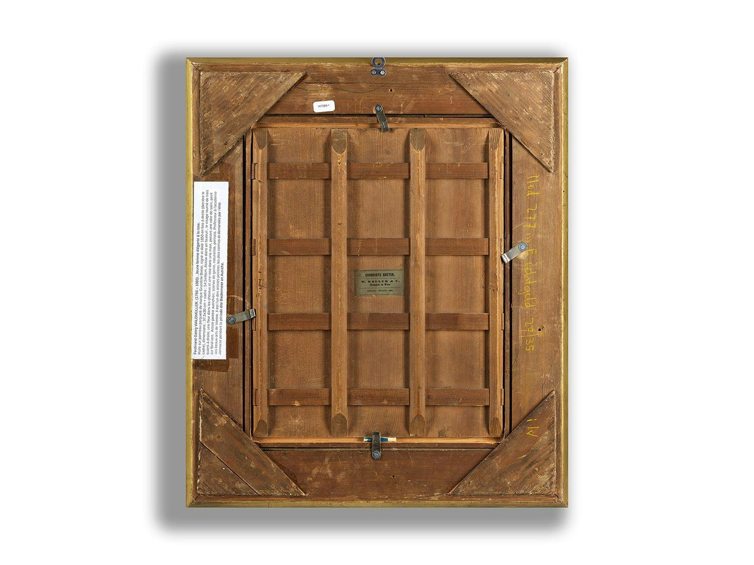 Detailabbildung: Ferdinand Georg Waldmüller, 1793 Wien – 1865 Helmstreitmühle