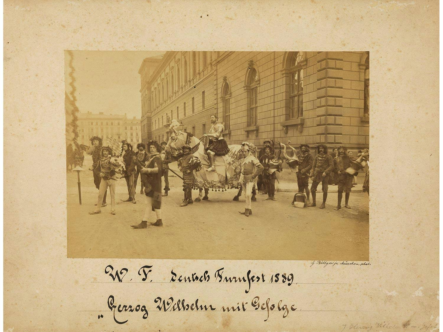 Detailabbildung: Vier Münchener Originalfotografien von Georg Böttger (1821 – 1901)