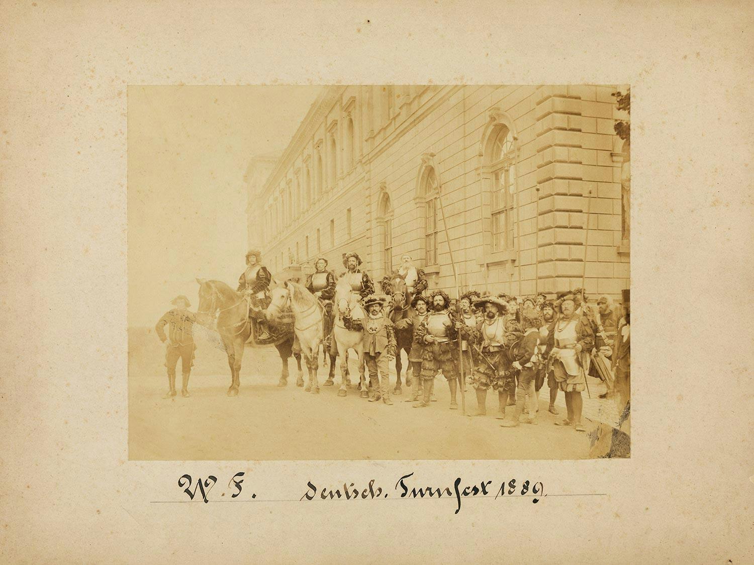 Detailabbildung: Vier Münchener Originalfotografien von Georg Böttger (1821 – 1901)