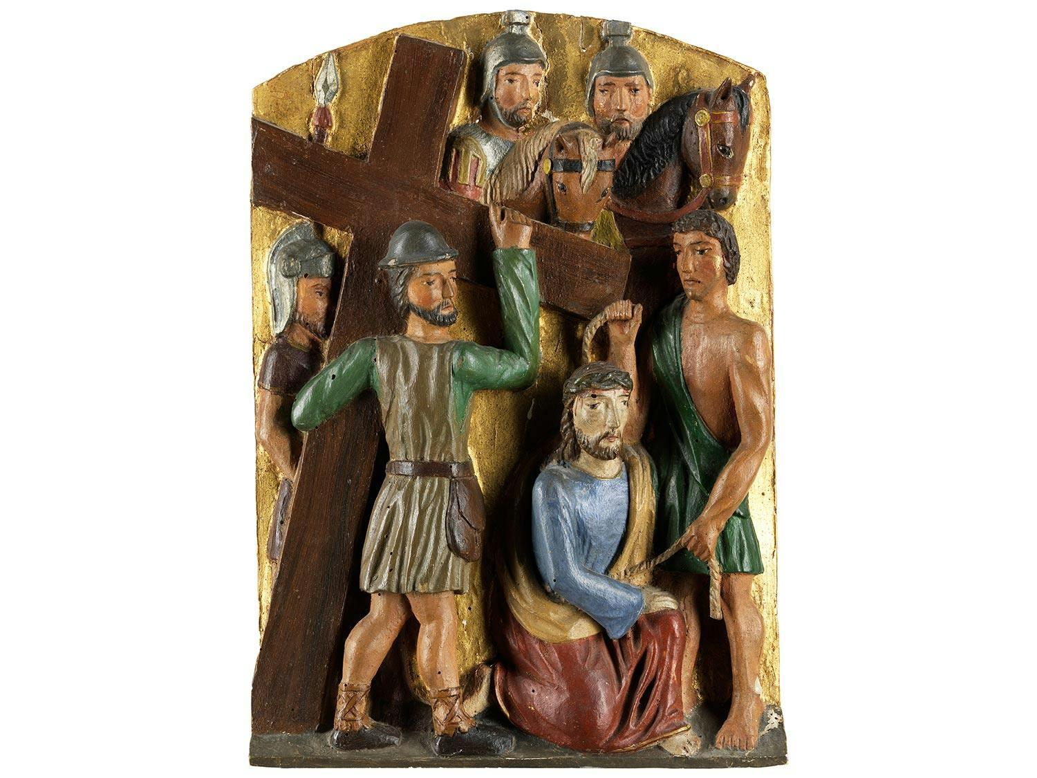 Detailabbildung: Kreuzweg-Reliefs