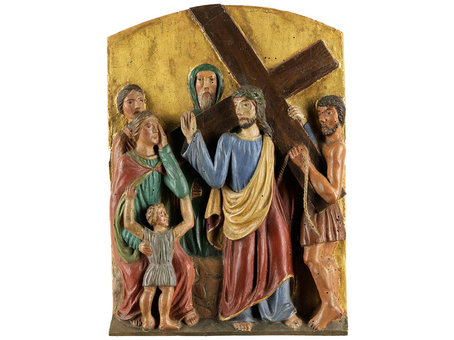 Detailabbildung: Kreuzweg-Reliefs