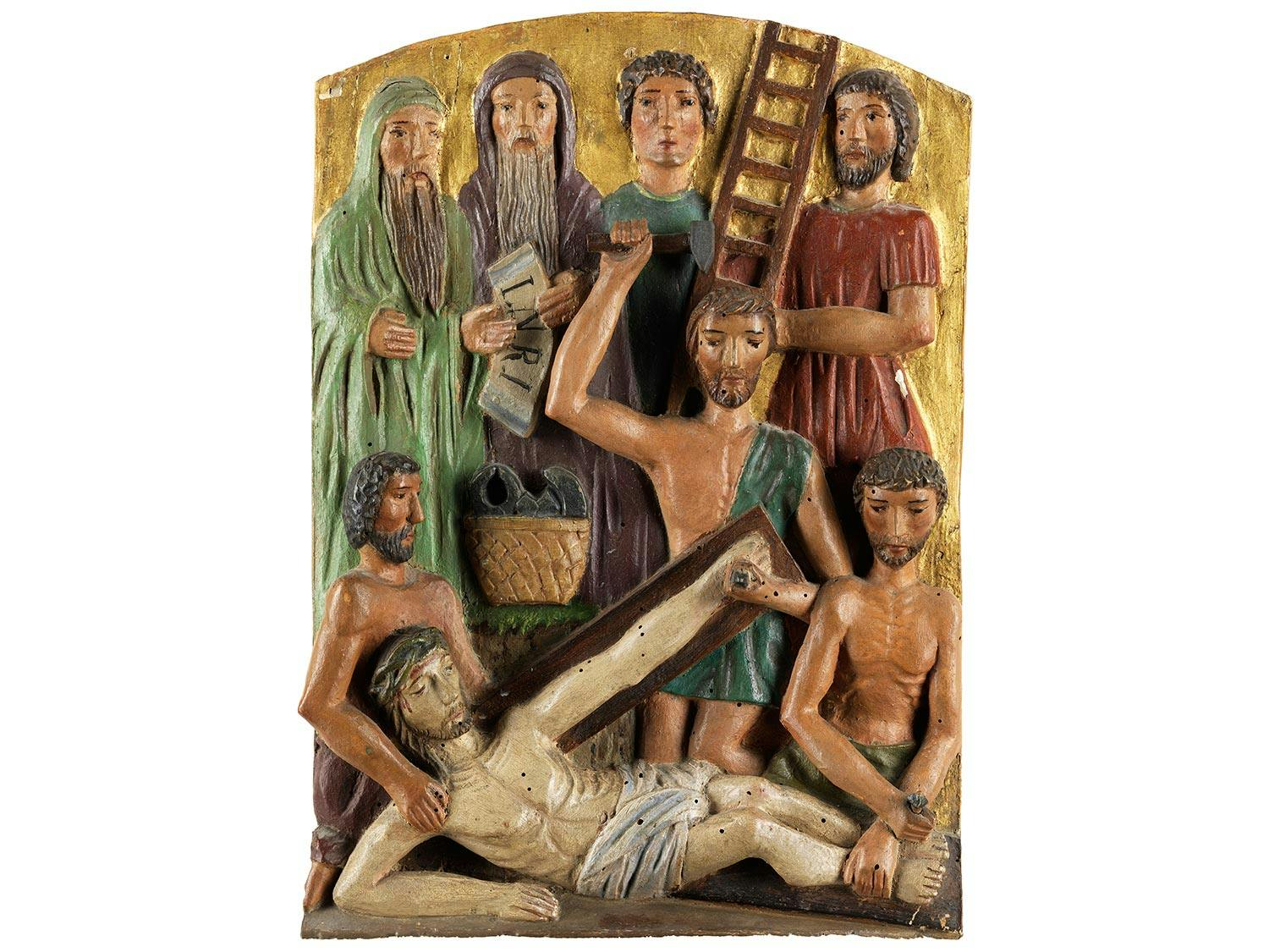 Detailabbildung: Kreuzweg-Reliefs