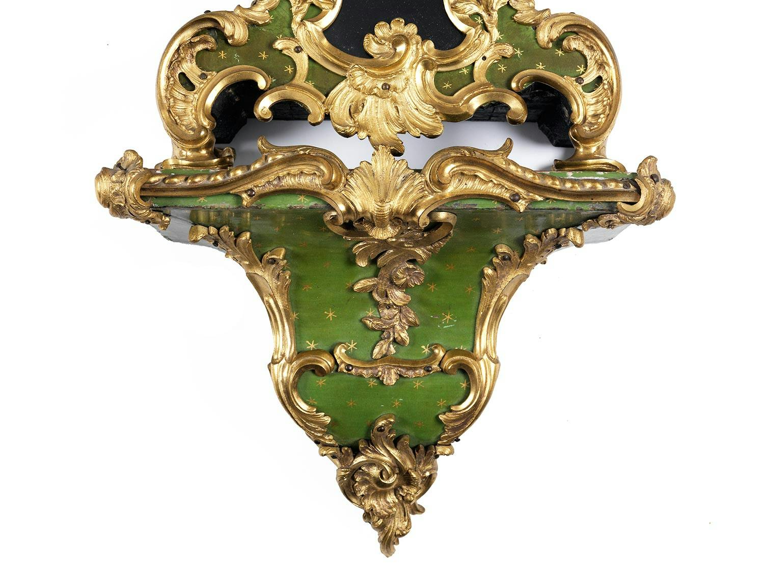 Detailabbildung: Louis XIV-Konsoluhr