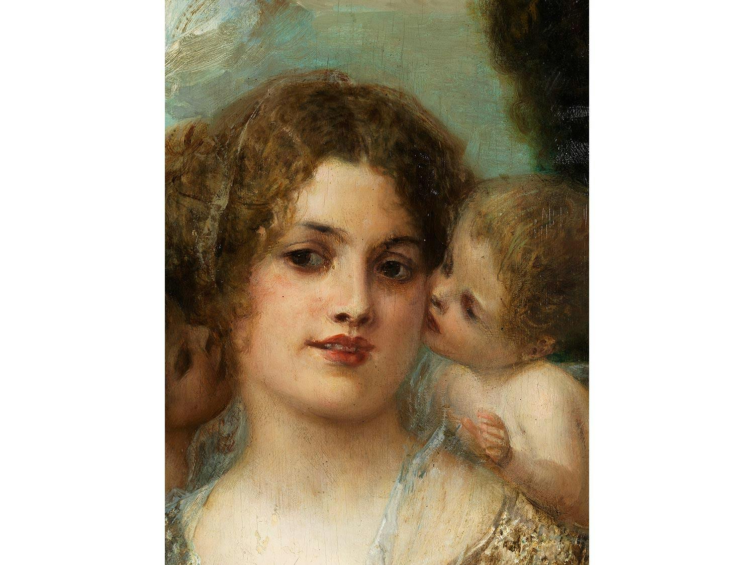 Detailabbildung: Eduard Veith, 1856 Neutitschein/ Kronland – 1925 Wien, zug.