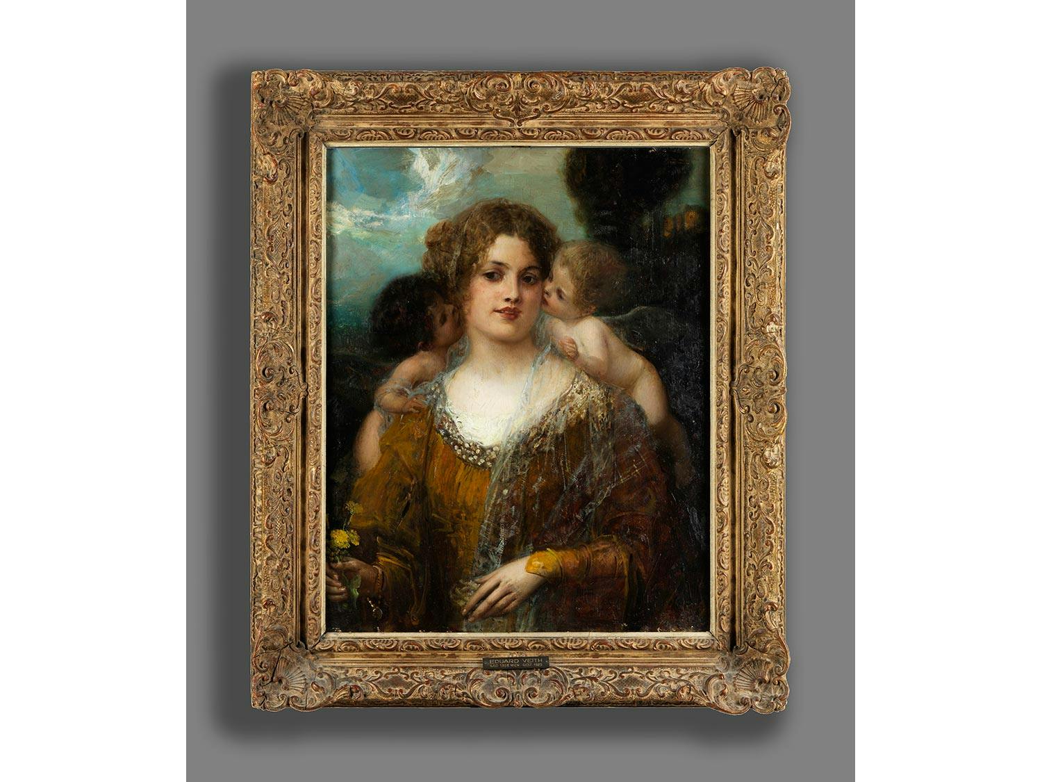 Detailabbildung: Eduard Veith, 1856 Neutitschein/ Kronland – 1925 Wien, zug.