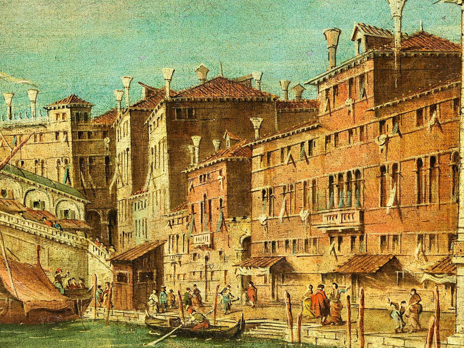 Detailabbildung: Giacomo Guardi, 1764 Venedig – 1835 ebenda