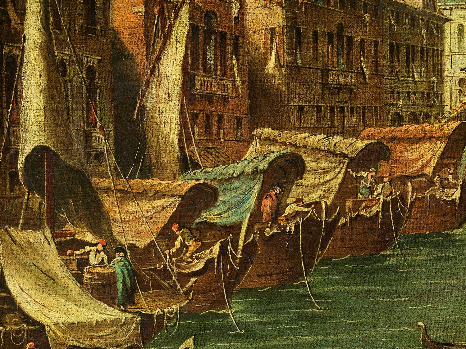 Detailabbildung: Giacomo Guardi, 1764 Venedig – 1835 ebenda