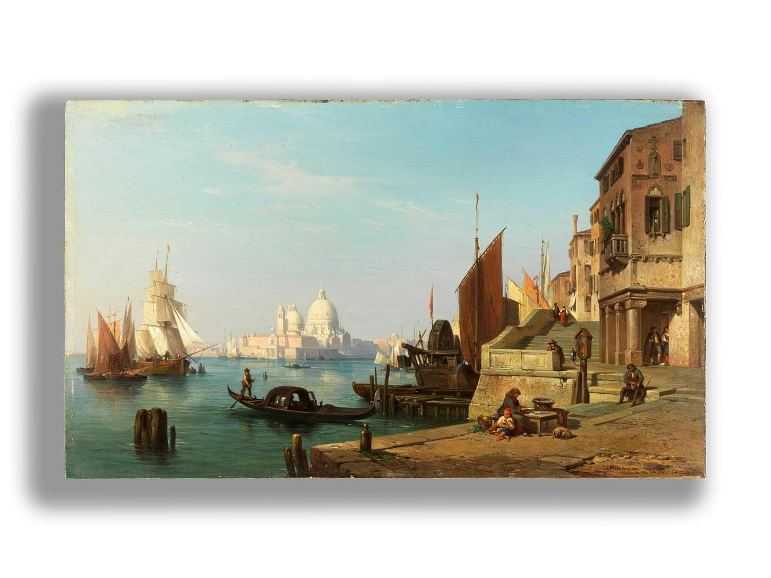 Detailabbildung: Albert Emil Kirchner, 1813 – 1885