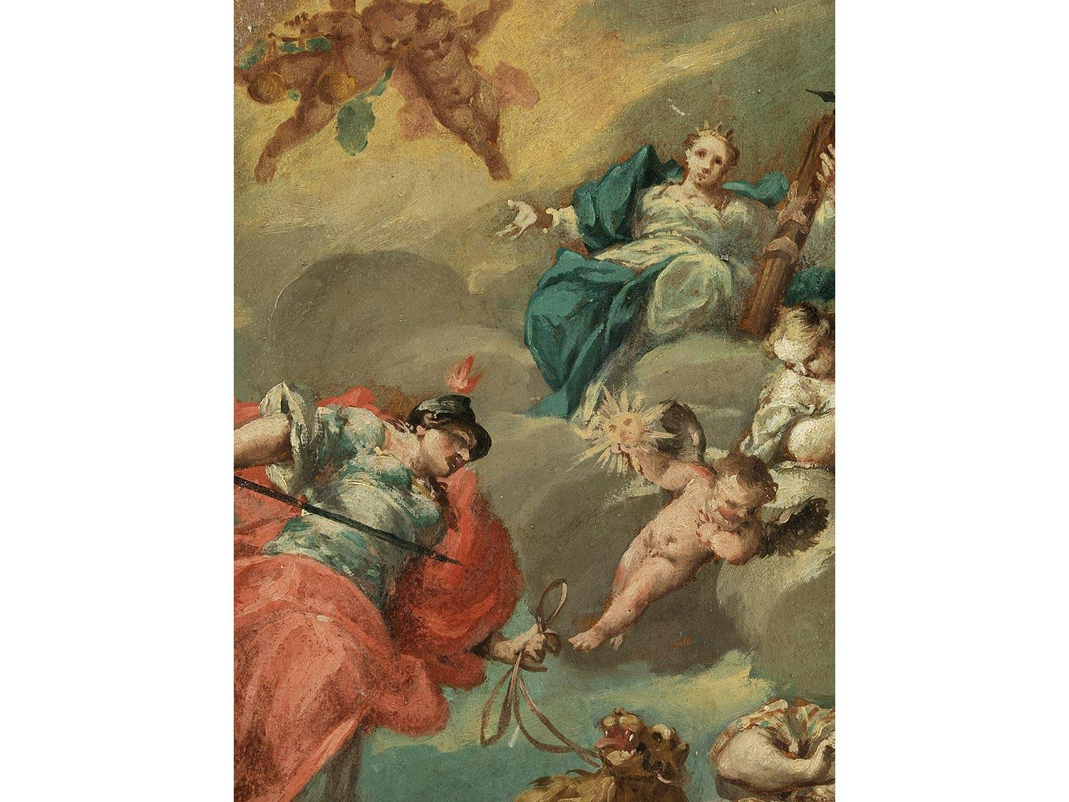 Detailabbildung: Giovanni Antonio Guardi, 1698/99 Wien – 1760 Venedig