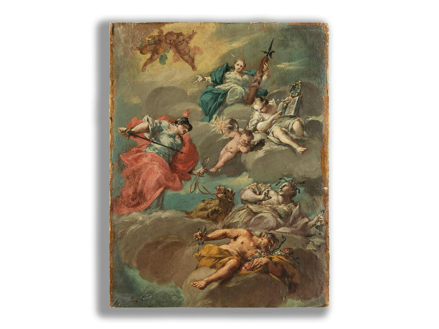 Detailabbildung: Giovanni Antonio Guardi, 1698/99 Wien – 1760 Venedig