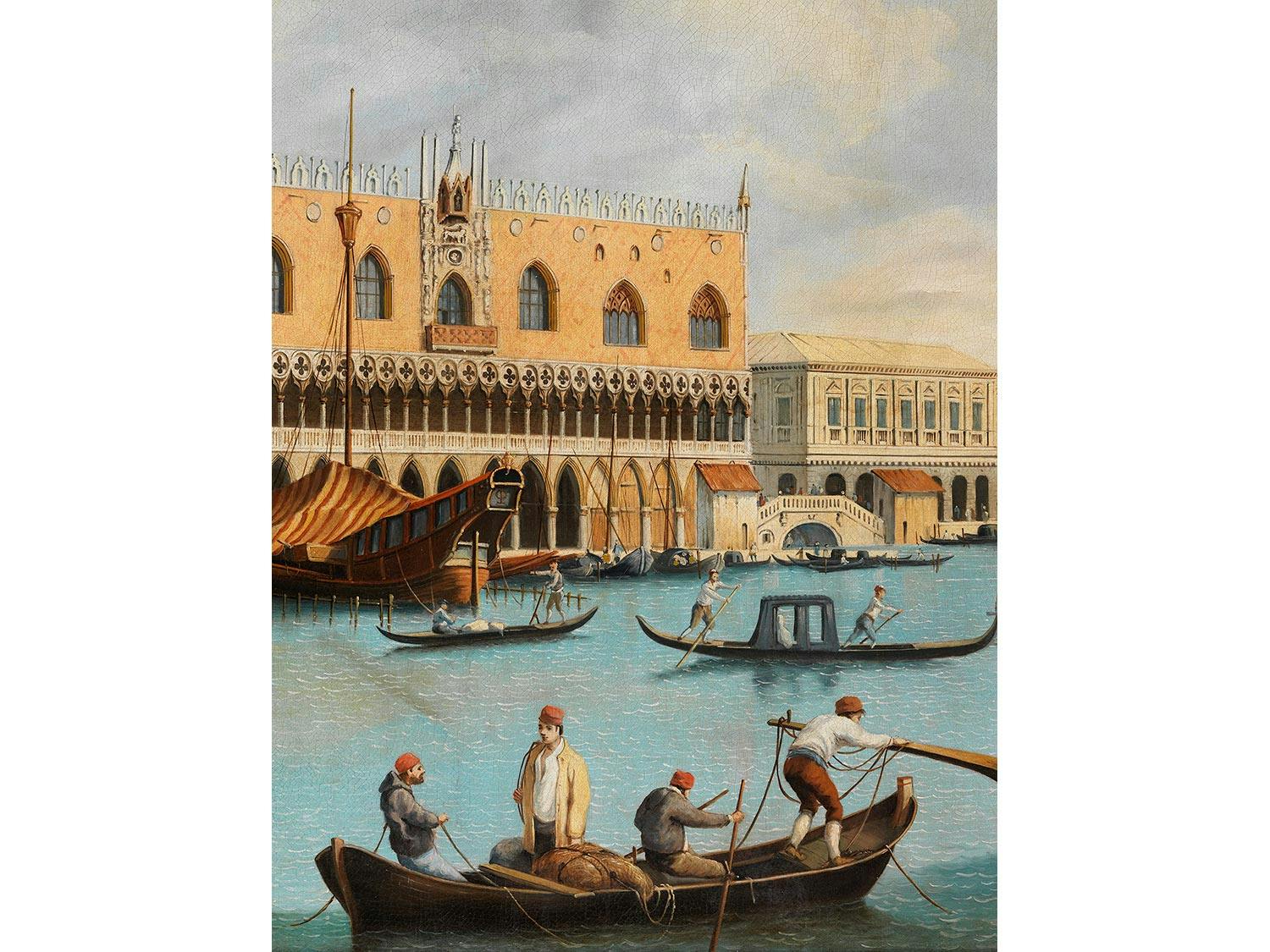 Detailabbildung: Venezianischer Maler des 19./ 20. Jahrhunderts