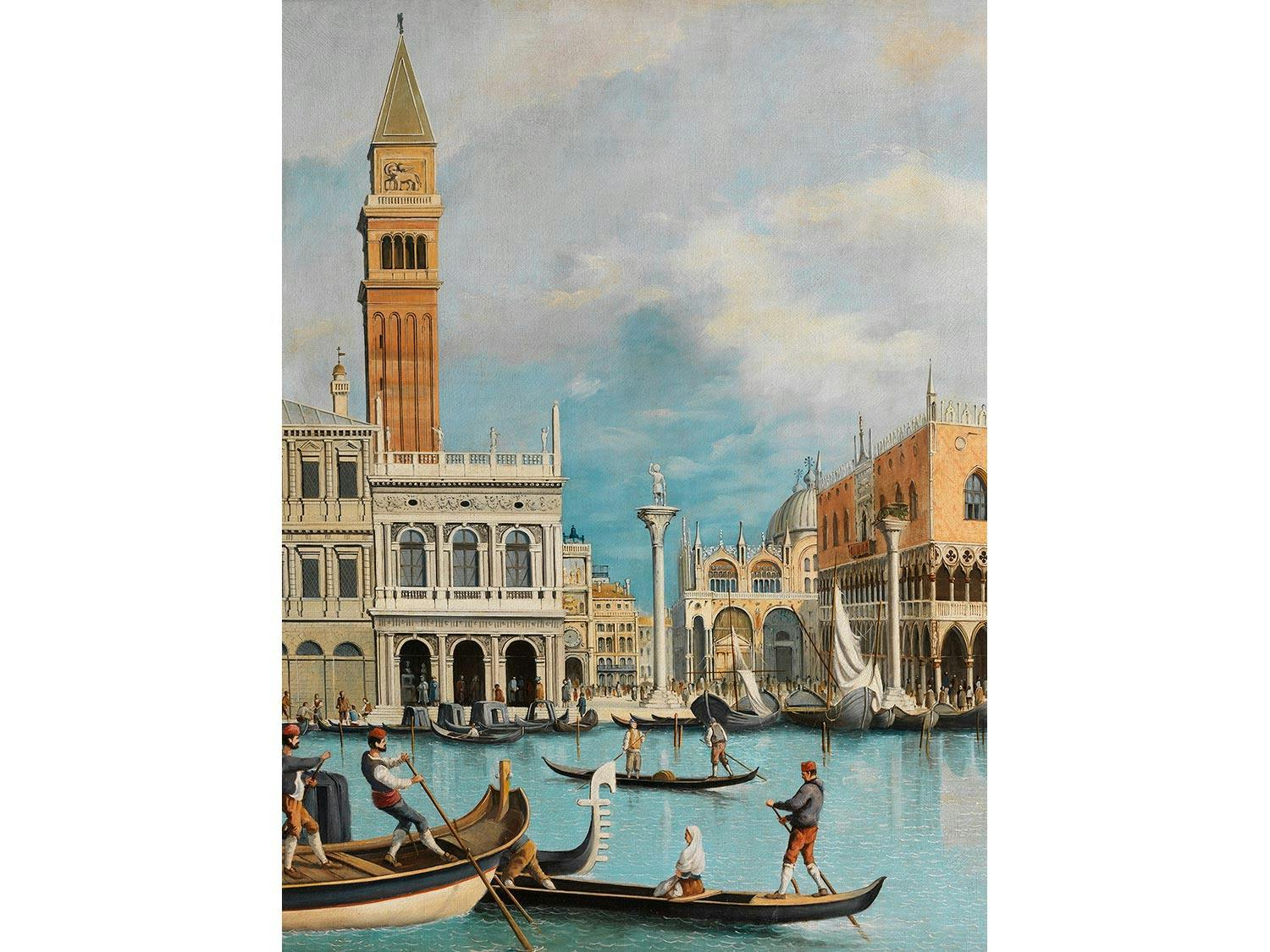 Detailabbildung: Venezianischer Maler des 19./ 20. Jahrhunderts