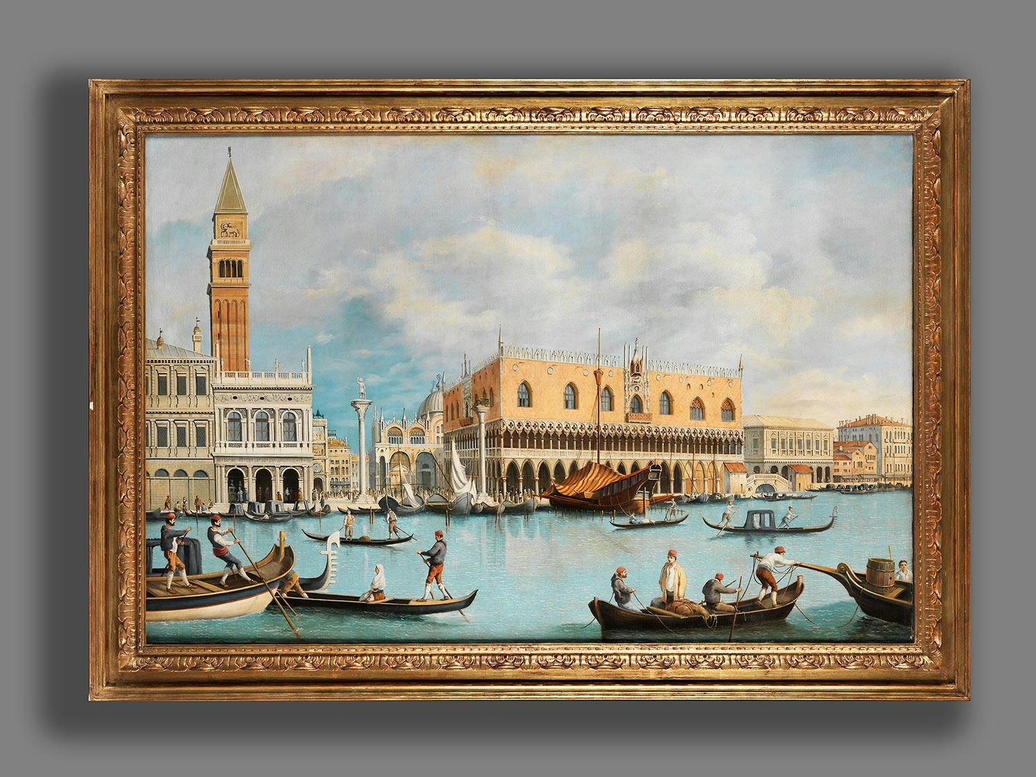 Detailabbildung: Venezianischer Maler des 19./ 20. Jahrhunderts
