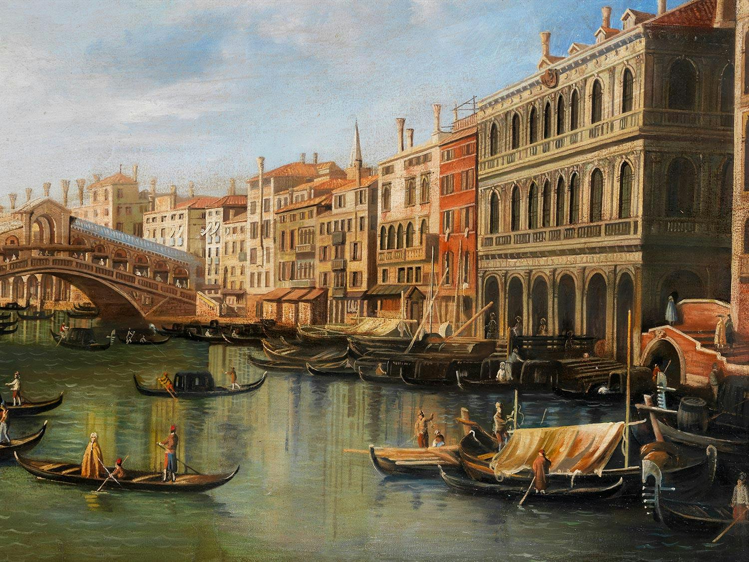 Detailabbildung: Giovanni Antonio Canal, genannt „Canaletto“, 1697 Venedig – 1768 ebenda, Nachfolge des 19. Jahrhunderts