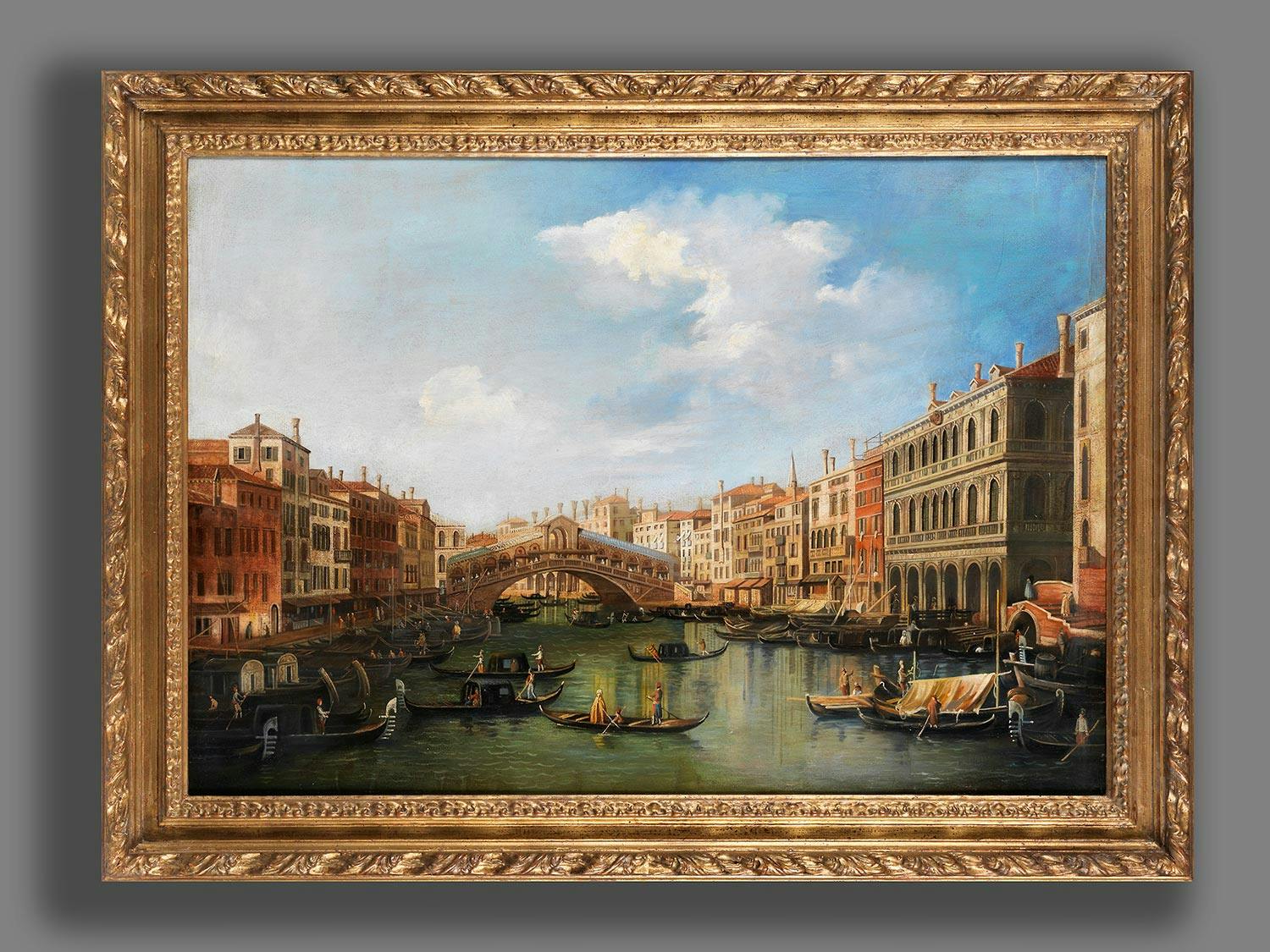 Detailabbildung: Giovanni Antonio Canal, genannt „Canaletto“, 1697 Venedig – 1768 ebenda, Nachfolge des 19. Jahrhunderts