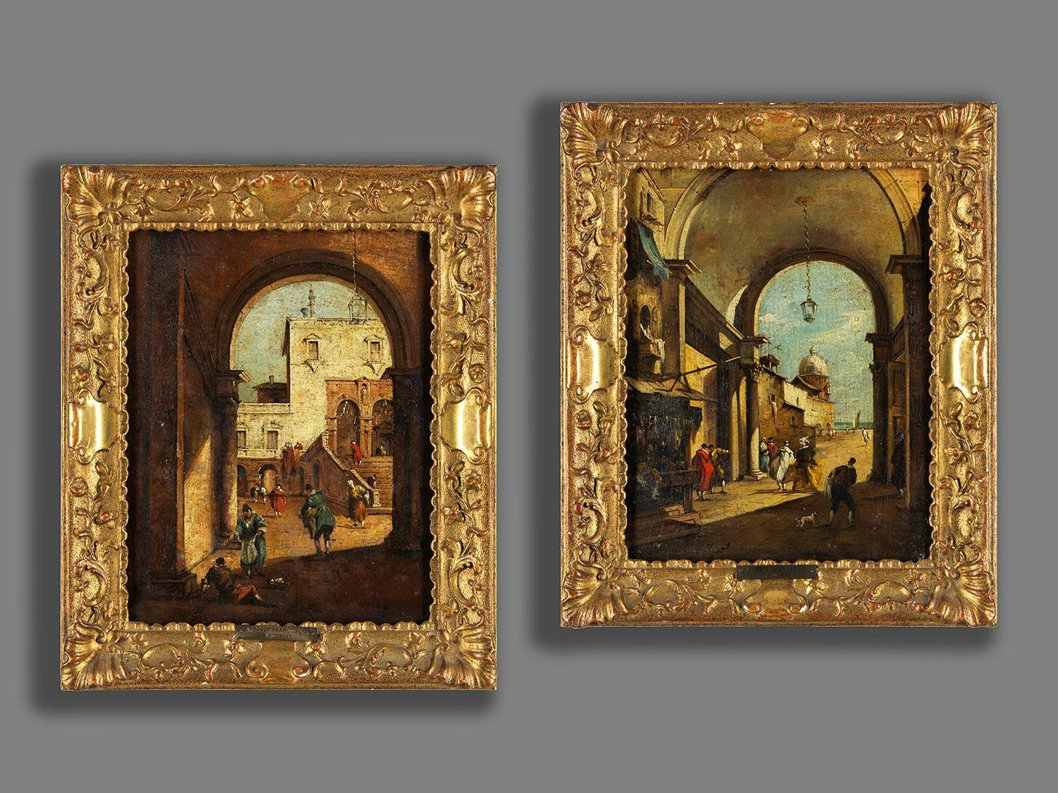 Detailabbildung: Giacomo Guardi, 1764 Venedig – 1835 ebenda