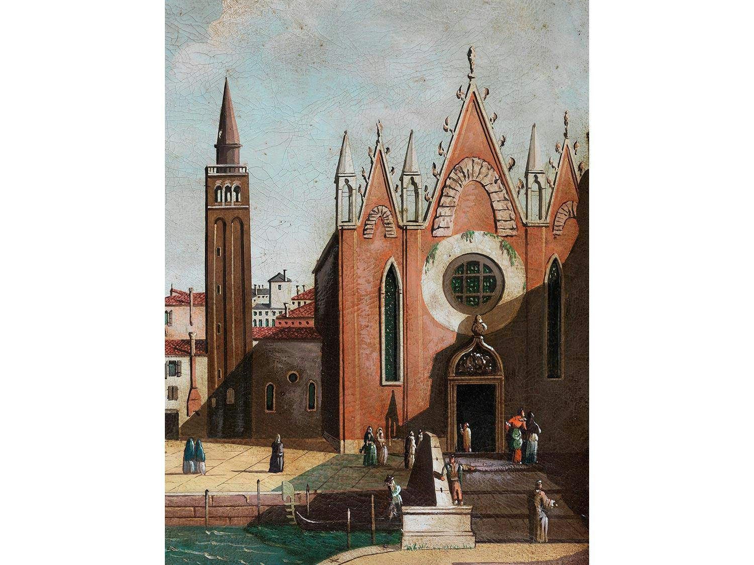 Detailabbildung: Venezianischer Maler des 19./ 20. Jahrhunderts
