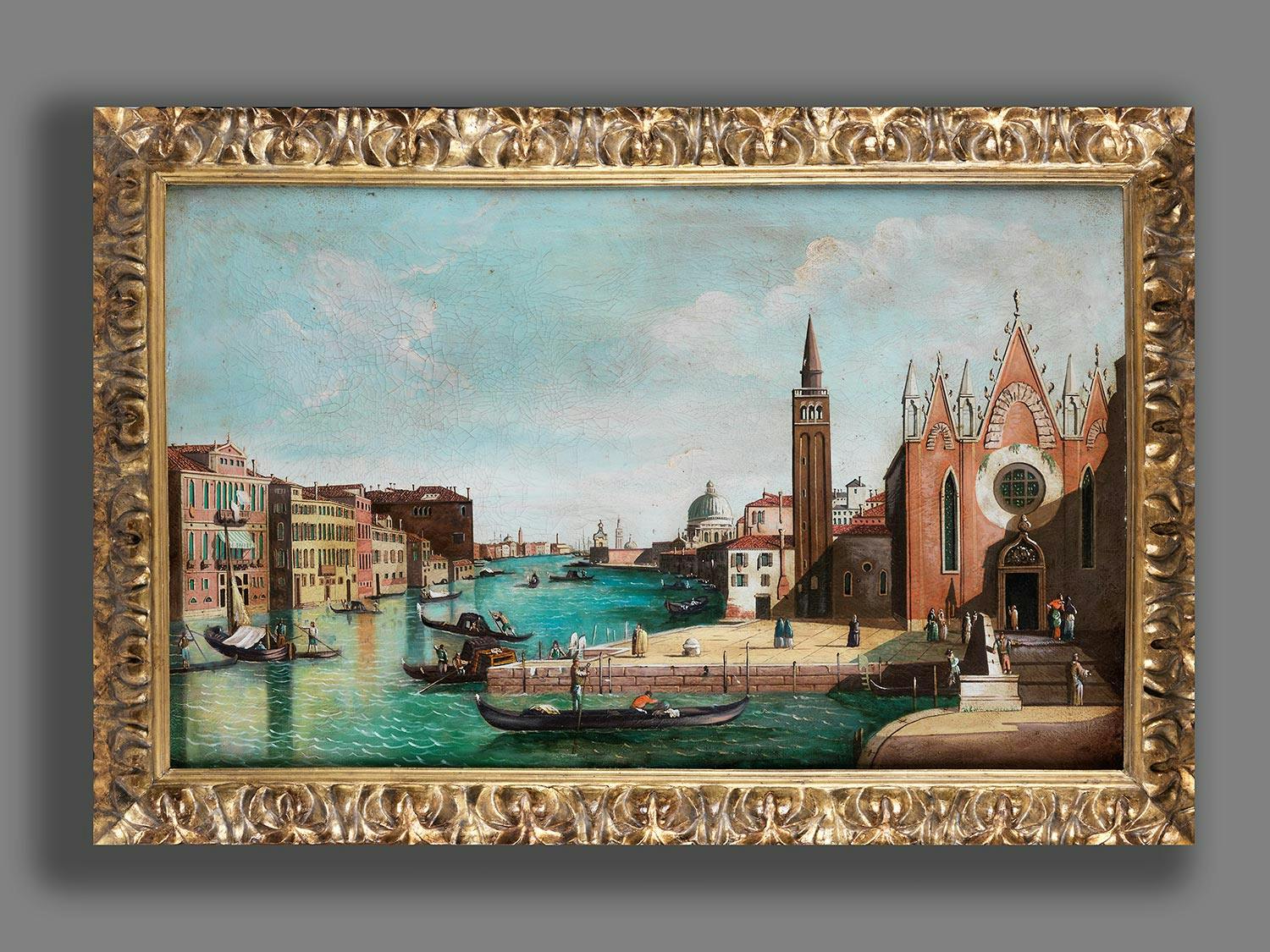 Detailabbildung: Venezianischer Maler des 19./ 20. Jahrhunderts